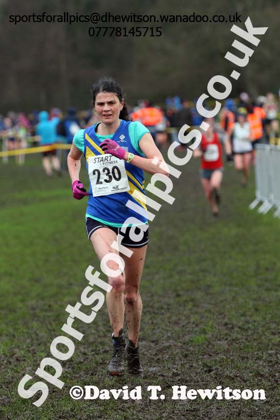 Senior womens Northern Cross Country Champs., Witton Park, Blackburn. Photo: David T. Hewitson/Sports for All Pics
